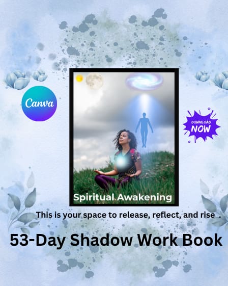 Spiritual Awakening Journal.53-Day Shadow Work Book